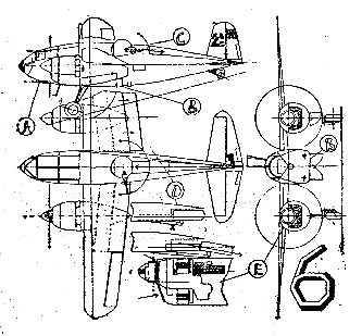 (251) KX−6複座戦闘機