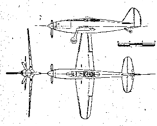 256 TK−19型戦闘機
