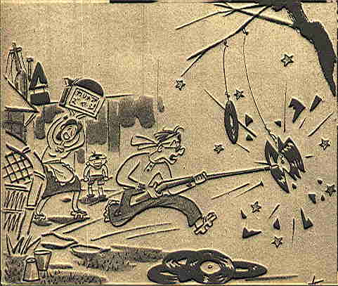 レコードを割るとっつあん