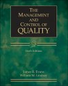 The Management and Cotrol of Quality,