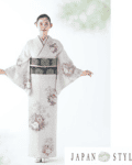 着物レンタル｜訪問着｜2025最新作｜Japanstyle｜白